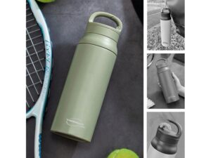 Термос из нерж. стали тм THERMOcafe TCSB-600SY (GR) 0,6L — изображение 4