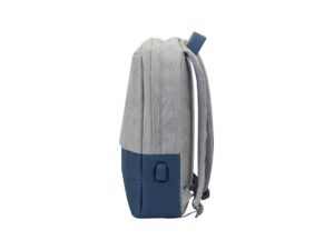 RIVACASE 7562 grey/dark blue рюкзак для ноутбука 15.6'', серый/темно-синий — изображение 5