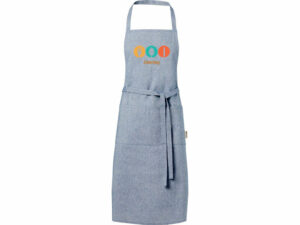 Pheebs 200 g/m2 recycled cotton apron, синий — изображение 4