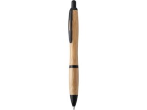 Шариковая ручка SAGANO из бамбука, черный — изображение 5