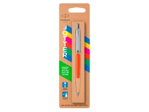 Шариковая ручка Parker Jotter ORIGINALS ORANGE CT, стержень: M blue ЭКО-УПАКОВКА — изображение 4