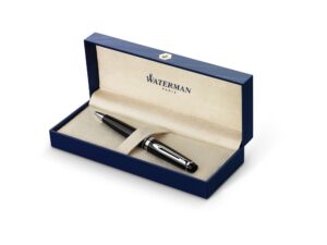 Шариковая ручка Waterman Carene, цвет: Black ST, стержень: Mblu — изображение 2