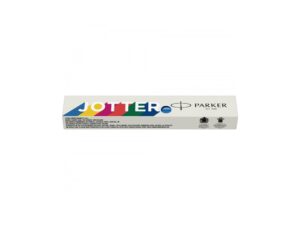 Ручка перьевая Parker Jotter Originals Blue Chrom CT, перо: F, цвет чернил: blue, в подарочной упаковке — изображение 5
