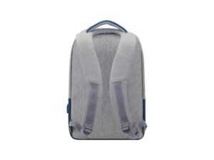 RIVACASE 7562 grey/dark blue рюкзак для ноутбука 15.6'', серый/темно-синий — изображение 4