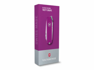 Нож-брелок VICTORINOX Classic SD Colors Tasty Grape, 58 мм, 7 функций, фиолетовый — изображение 4