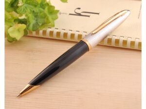 Шариковая ручка Waterman Carene De Luxe, цвет: Black/Silver, стержень: Mblue — изображение 5
