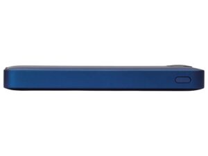 Внешний аккумулятор с дисплеем Mild, 10 000 mAh, синий — изображение 5