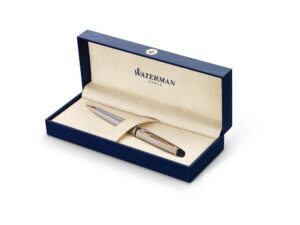Шариковая ручка Waterman Expert 3, цвет: Stainless Steel GT, стержень: Mblue — изображение 2