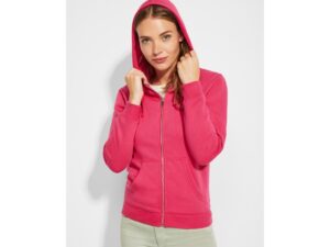 Толстовка на молнии Veleta, фуксия — изображение 6