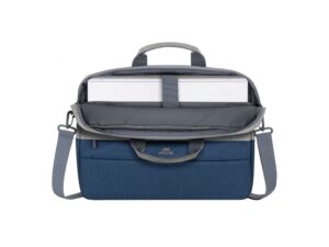RIVACASE 7532 grey/dark blue сумка для ноутбука 15.6'' — изображение 8