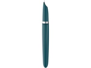Перьевая ручка Parker 51 CORE TEAL BLUE CT, перо: F, цвет чернил: black, в подарочной упаковке. — изображение 6