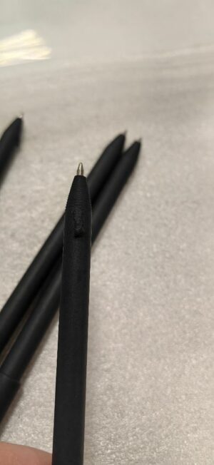 Ручка картонная с колпачком Recycled, черный (Р) — изображение 5