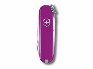 Нож-брелок VICTORINOX Classic SD Colors Tasty Grape, 58 мм, 7 функций, фиолетовый — изображение 2