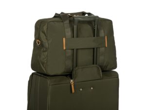 Сумка дорожная BRIC'S, X-COLLECTION, 24л, оливковый — изображение 3