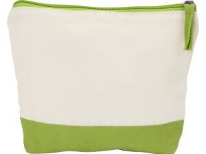 Косметичка хлопковая Cotton, зеленое яблоко — изображение 2