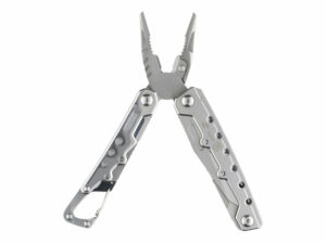 Мультитул Stinger, 105x40 мм, 12 функций, сталь, серебристый, в комплекте нейлоновый чехол — изображение 3