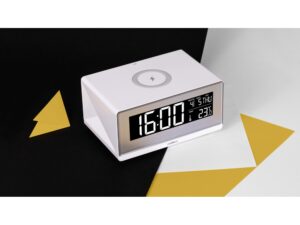 Часы с беспроводным зарядным устройством Rombica Timebox 2, белый — изображение 8