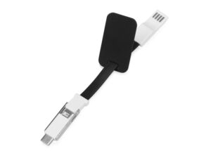 Зарядный кабель 3-в-1 Charge-it, черный — изображение 4