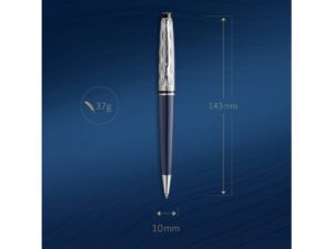 Шариковая ручка Waterman Expert22 SE deluxe Blue CT, стержень: M, цвет: Blue, в подарочной упаковке. — изображение 6