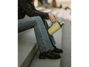 Чехол для термоса тм bobber, мятный мохито. Артикул Jacket F-1000 Mint Cooler — изображение 3