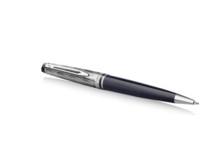 Шариковая ручка Waterman Expert22 SE deluxe Blue CT, стержень: M, цвет: Blue, в подарочной упаковке. — изображение 3