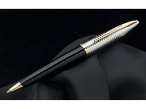 Шариковая ручка Waterman Carene De Luxe, цвет: Black/Silver, стержень: Mblue — изображение 3