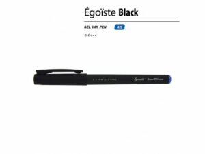 Ручка Egoiste.BLACK гелевая в черном корпусе, 0.5мм, синяя — изображение 2