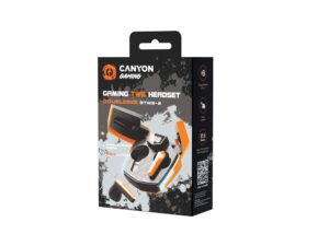 Игровая гарнитура Canyon DoubleBee GTWS-2, оранжевый (CND-GTWS2O) — изображение 5