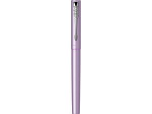 Ручка-роллер Parker Vector  XL Lilac CT, цвет чернил black, стержень: F, в подарочной упаковке. — изображение 8