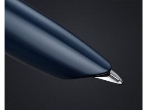 Перьевая ручка Parker 51 CORE MIDNIGHT BLUE CT, перо: F, цвет чернил: black, в подарочной упаковке. — изображение 11
