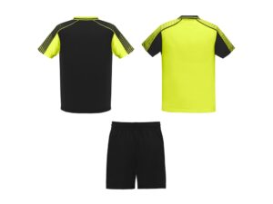 Спортивный костюм Juve, неоновый желтый/черный — изображение 2