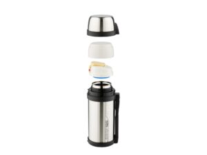 Термос из нерж. стали тм THERMOS FDH Stainless Steel Vacuum Flask 1.65L, стальной — изображение 2