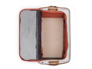 Сумка для перевозки животных DELSEY, CHATELET AIR 2.0,  на колесах, 42л, белый — изображение 2