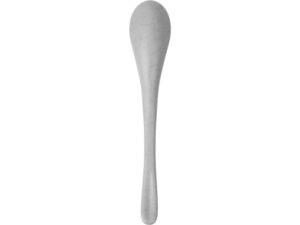 Пшеничная кружка Nina с ложкой, 300ml, серый Cool grey 7C — изображение 4