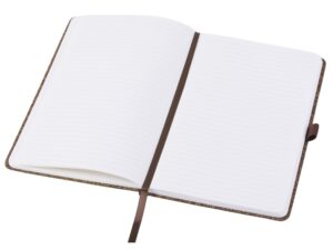 Блокнот из кофейных зерен А5 Coffee notes, твердая обложка, 80 листов 70 гр/м2 белой бумаги, кофейный — изображение 5