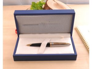 Шариковая ручка Waterman Carene De Luxe, цвет: Black/Silver, стержень: Mblue — изображение 8
