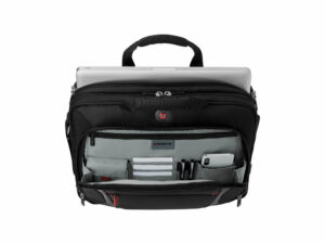 Портфель для ноутбука 15'' WENGER Sensor, черный, полиэстер/ПВХ, 40 x 15 x 33 см, 9 л — изображение 4
