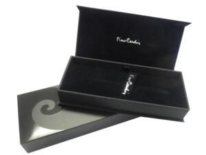 Ручка шариковая Pierre Cardin MAJESTIC с поворотным механизмом, коричневый/черный/золото — изображение 2