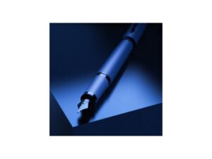 Перьевая ручка Parker IM Monochrome Blue, перо:F, цвет чернил: blue, в подарочной упаковке. — изображение 9