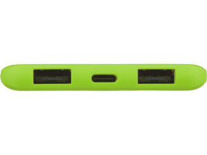 Внешний аккумулятор Powerbank C1, 5000 mAh, зеленое яблоко — изображение 4