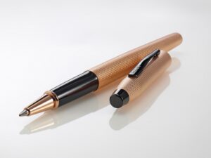 Ручка-роллер Selectip Cross Classic Century Brushed Rose Gold PVD, золотистый — изображение 5