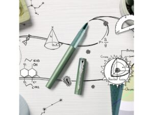 Ручка-роллер Parker Vector XL Green CT, цвет чернил black, стержень: F, в подарочной упаковке. — изображение 19