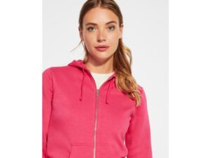 Толстовка на молнии Veleta, фуксия — изображение 5