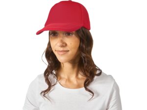 Бейсболка с сеткой Newport, красный — изображение 3