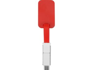 Зарядный кабель 3-в-1 Charge-it, красный — изображение 5