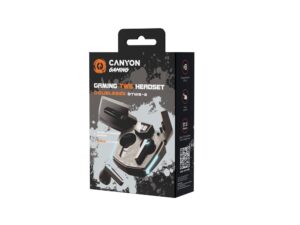 Игровая гарнитура Canyon DoubleBee GTWS-2, черный (CND-GTWS2B) — изображение 5