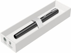 Ручка-роллер Parker Vector XL Black CT, стержень: F, цвет чернил:black, в подарочной упаковке — изображение 12