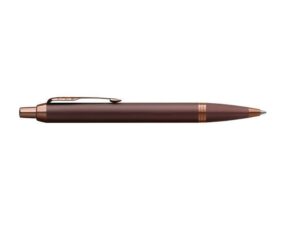 Шариковая ручка Parker IM Monochrome Brown, стержень:M, цвет чернил: blue, в подарочной упаковке. — изображение 4