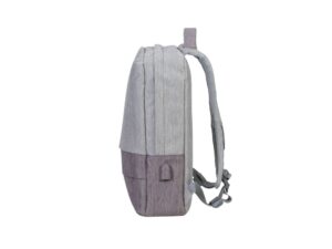 RIVACASE 7562 grey/mocha рюкзак для ноутбука 15.6, серый/кофейный — изображение 3