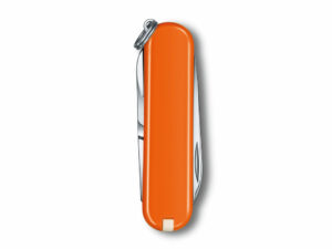 Нож-брелок VICTORINOX Classic SD Colors Mango Tango, 58 мм, 7 функций, оранжевый — изображение 2